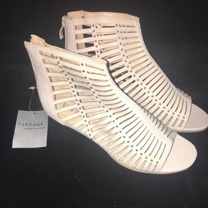 Vintage White Sandals